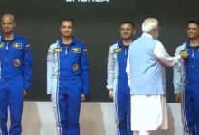 PM Modi Announces Astronaut Team For Gaganyaan Mission, Awards Astronaut Wings
