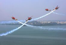 IAF’s Sarang Team Prepares For Aerobatics Display At Singapore Airshow 2024