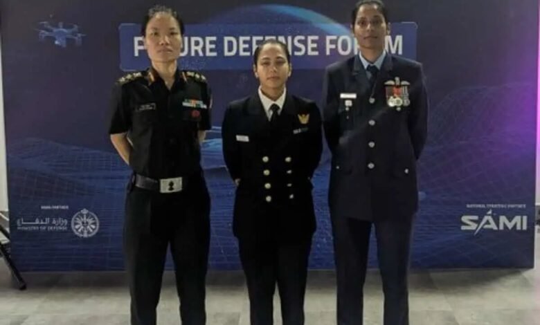 India Showcases Women Power In Armed Forces At World Defence Show In Riyadh