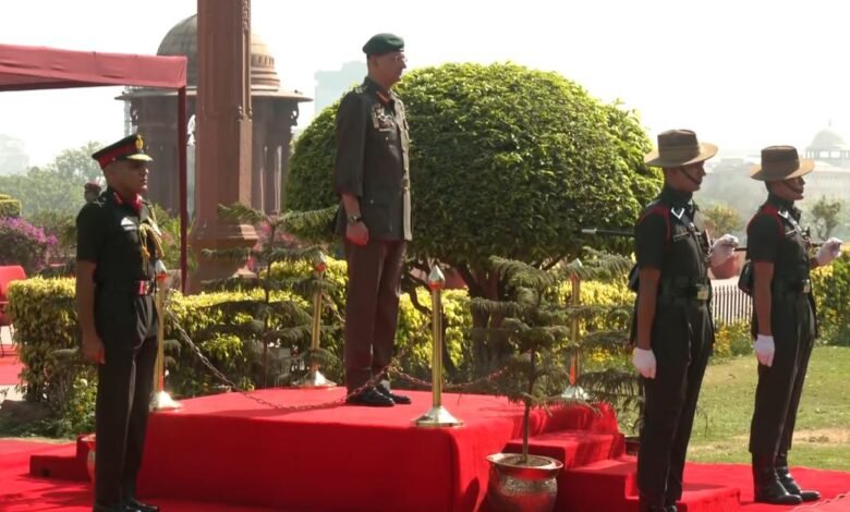 Greek Military Chief General Dimitrios Choupis Receives Guard Of Honour In Delhi