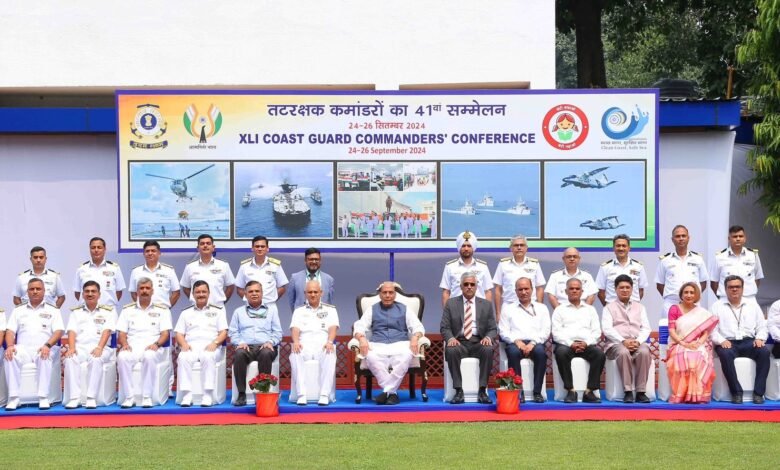 Inaugurating Top Coast Guard Meet, Defence Minister Emphasises Indigenisation