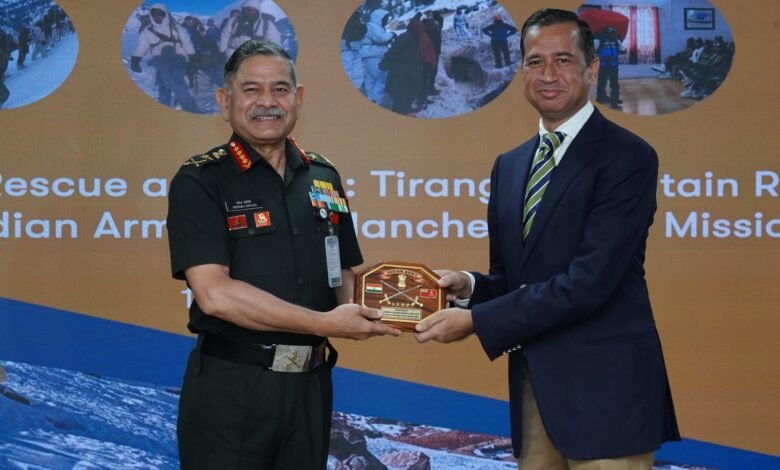 Indian Army Signs MoU With Tiranga Mountain Rescue (TMR)