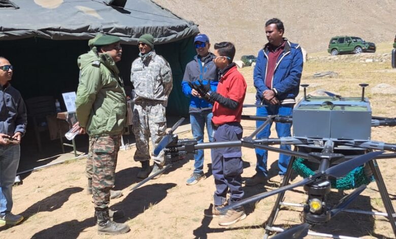 Indian Army To Test Indigenous Drone Prowess At High Altitudes In Leh