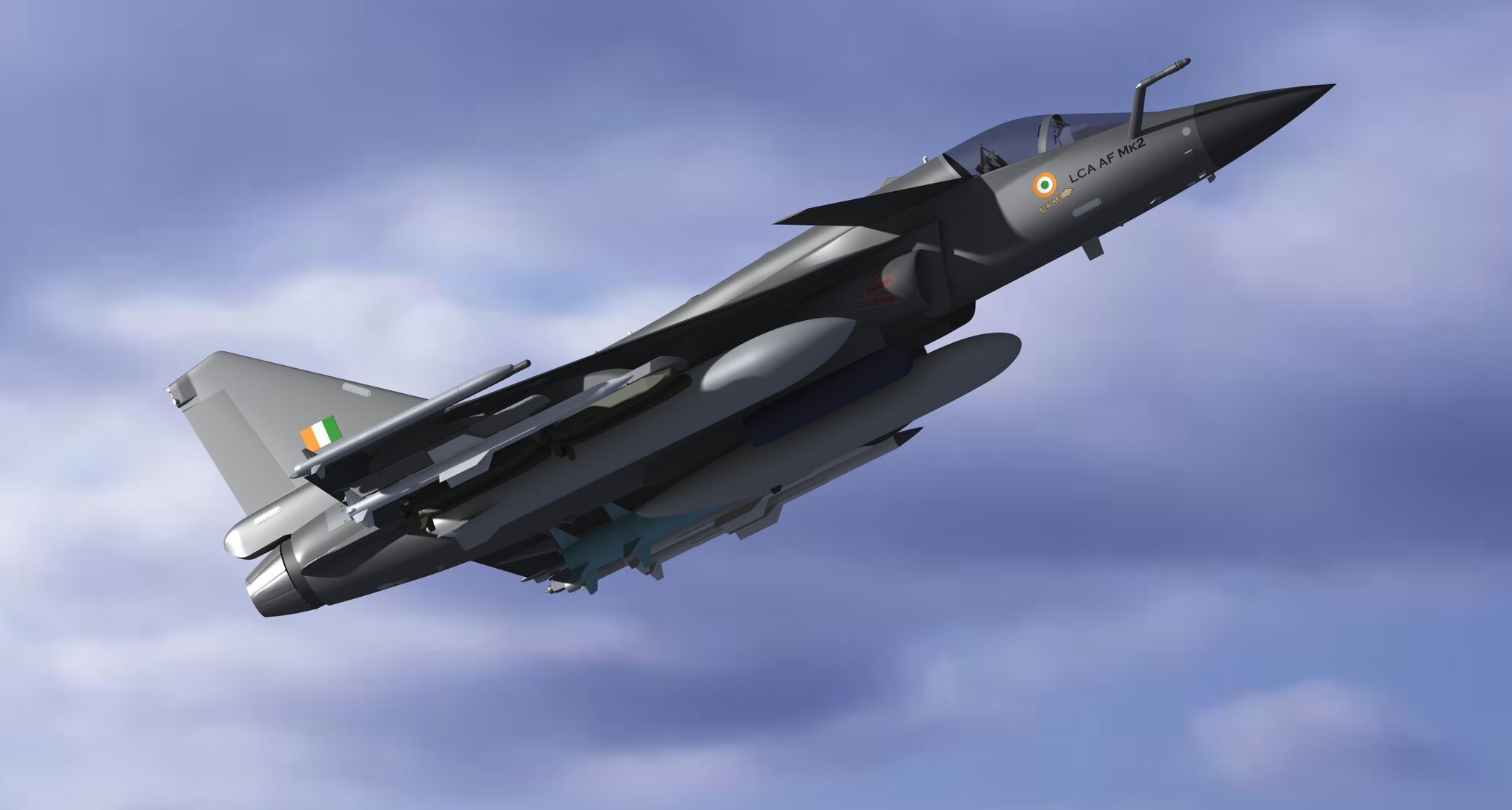 IAF To Induct Fighter Jet LCA AF MK II By 2025