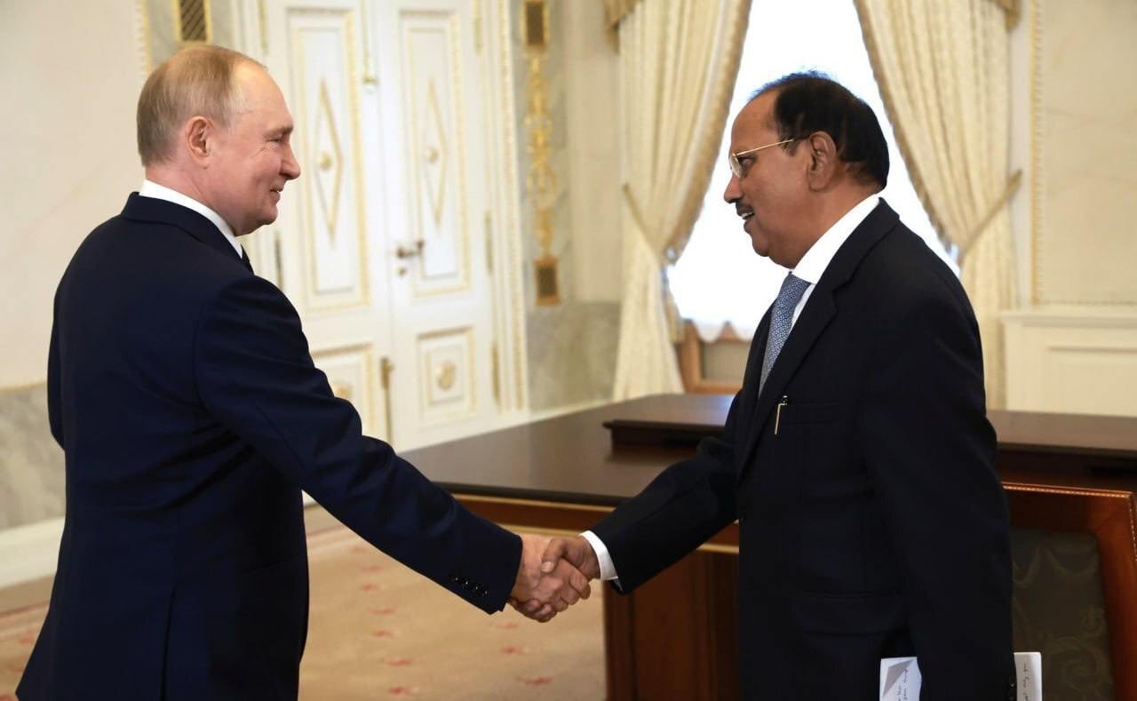 NSA Ajit Doval Meets Vladimir Putin For Ukraine Peace Plan