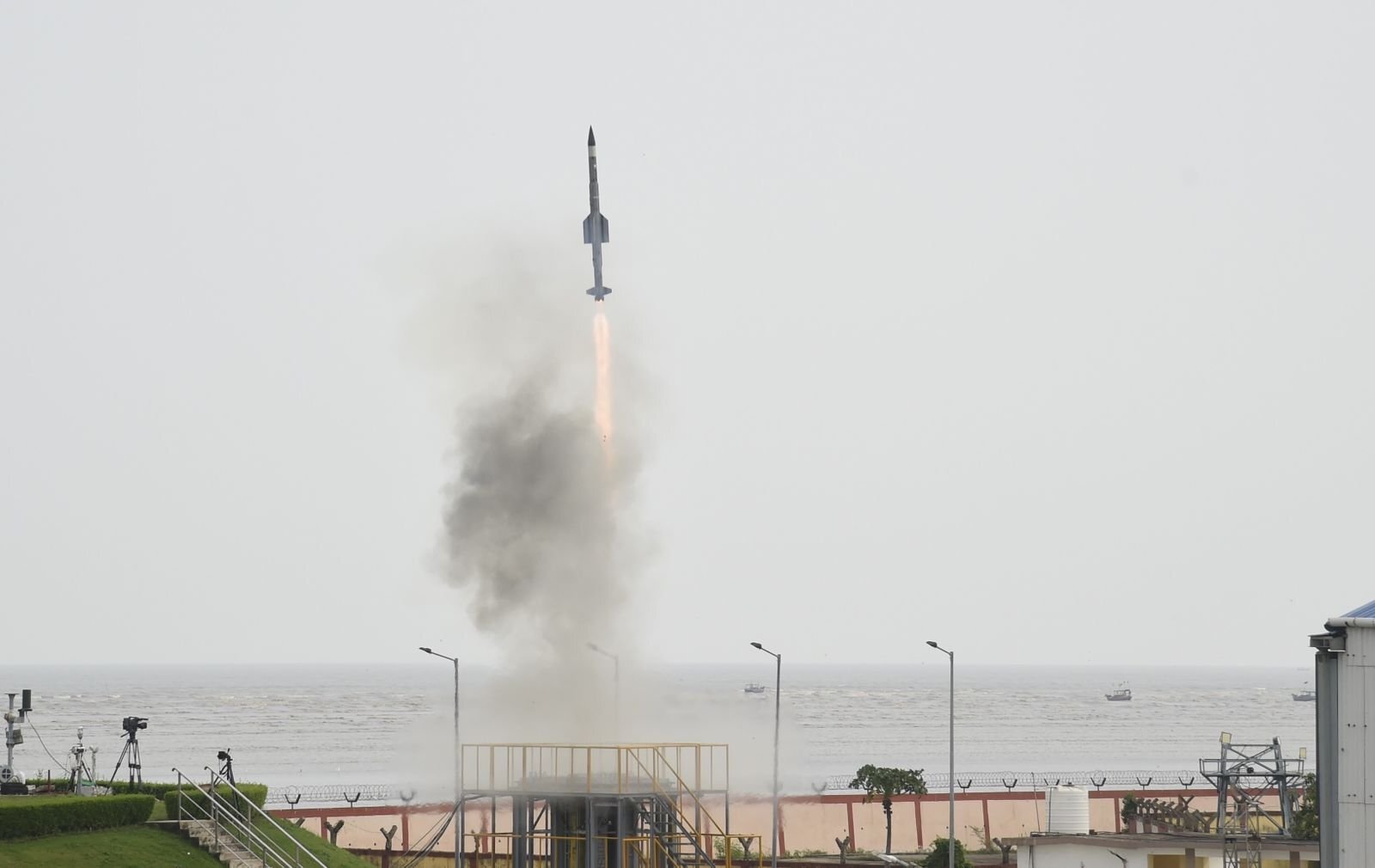 DRDO, Indian Navy Carry Out Surface-To-Air Missile Test Successfully