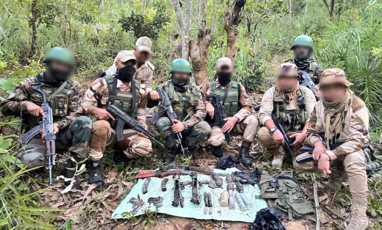 Army, Assam Rifles Conduct Joint Operations In Manipur, Recovering 26 Weapons