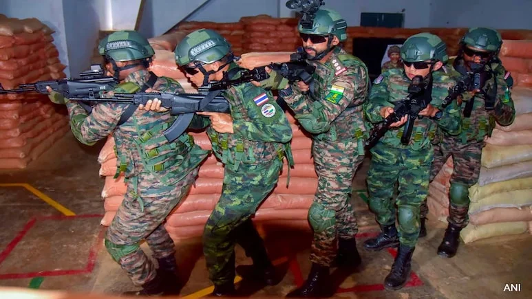 India-Thailand joint military exercise Maitree 2025