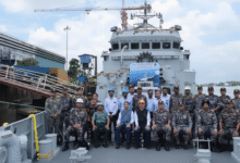 Indian Navy Welcomes INS Androth