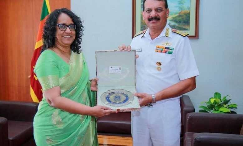 India’s Naval Chief Visits Sri Lanka