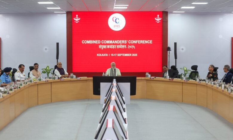 PM Modi Combined Commanders’ Conference