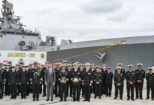 INS Sahyadri Touches Down in Japan for JAIMEX 25