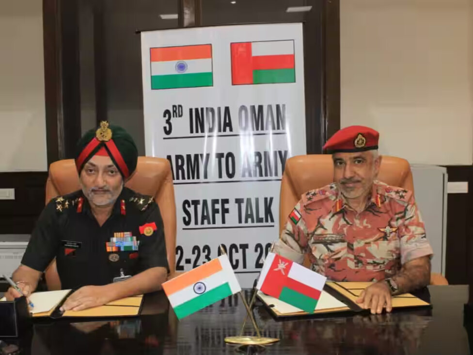 India and Oman Strengthen Defence Partnership During 3rd Army-to-Army Staff Talks
