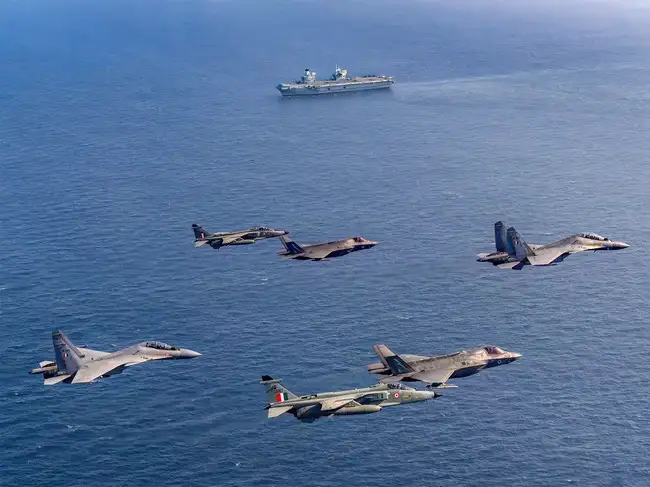 Indian Air Force and UK Royal Navy