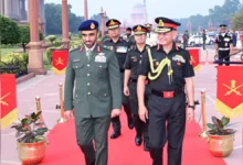 UAE Land Forces Commander Visits India