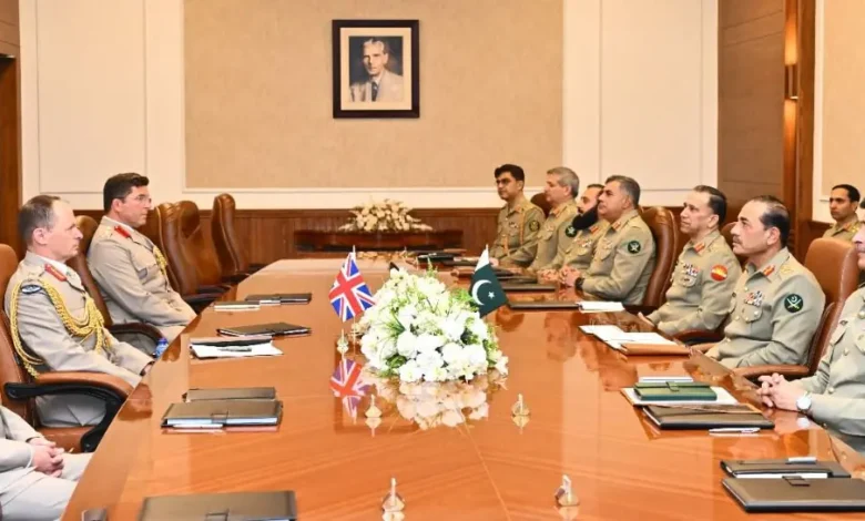 British Army Chief Visits Pakistan UK & Pakistan Strengthen Defence Partnership
