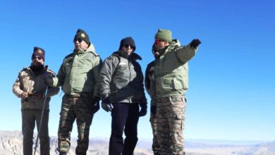 Defence Secretary Rajesh Kumar Singh Reviews Road