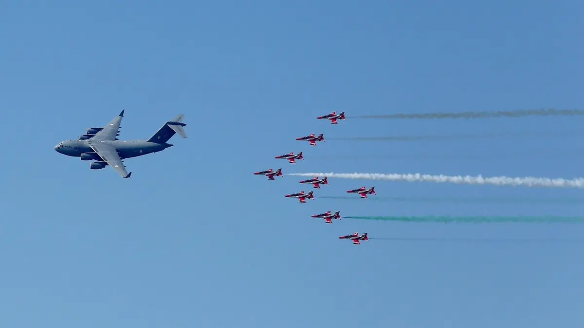 IAF Air Show in Guwahati Marks 93rd Anniversary with Dazzling Aerial Displays