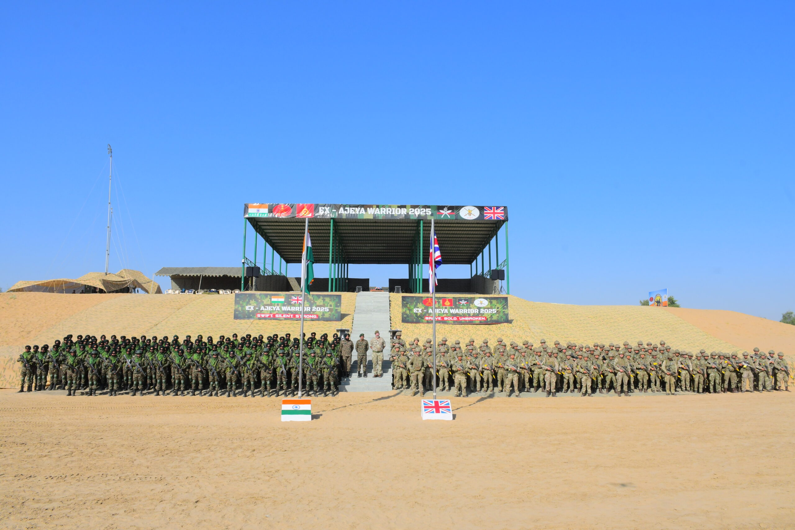 India-UK Ajeya Warrior 2025 Joint Military Exercise Begins in Rajasthan