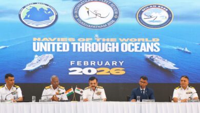 Indian Navy to Host Three Major Global Maritime Events in Visakhapatnam in February 2026