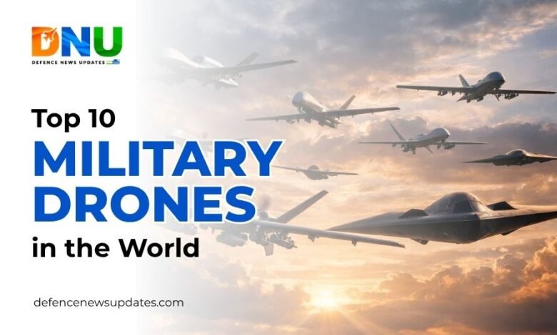 Top 10 Military Drones in the World (2026)