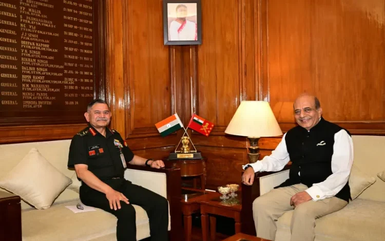 Dinesh Trivedi, India’s High Commissioner-designate to Bangladesh, met Chief of Army Staff Upendra Dwivedi in New Delhi