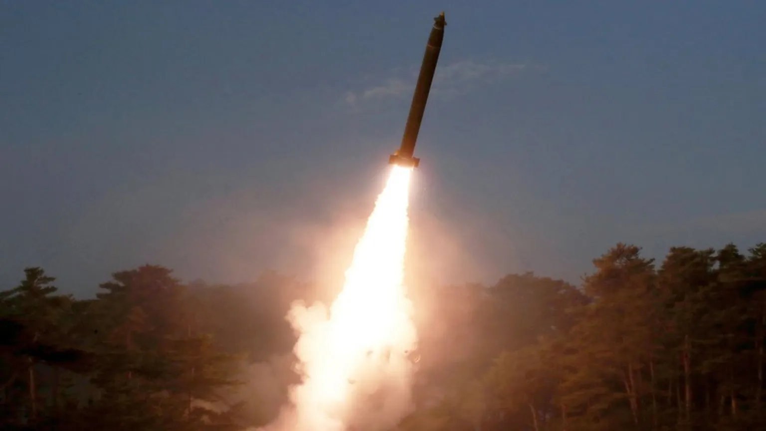 North Korea launches ballistic missile, other projectiles into the sea