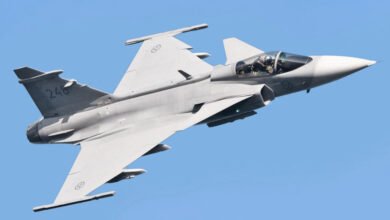 SAAB Gripen fighters