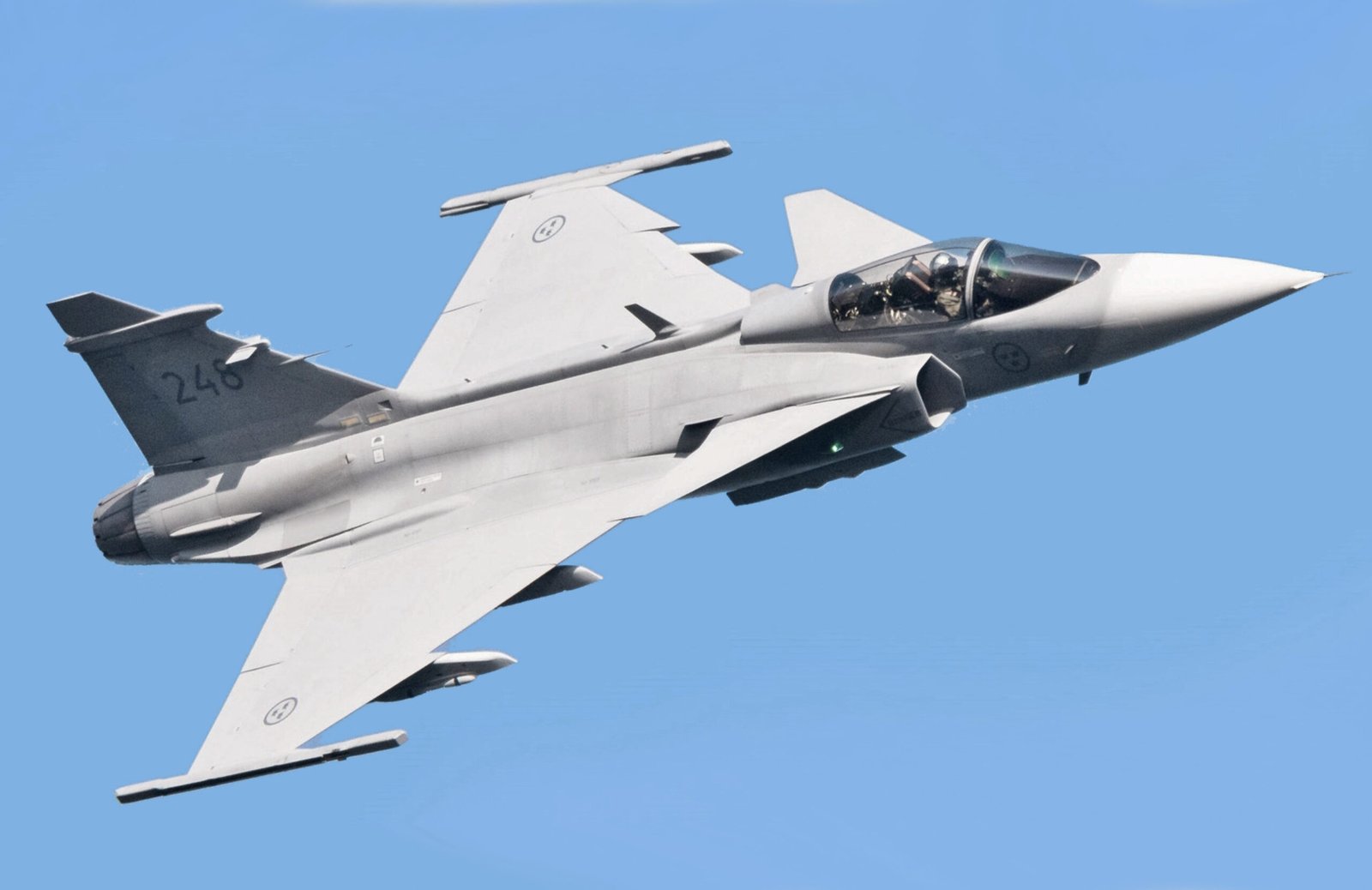 SAAB Gripen fighters