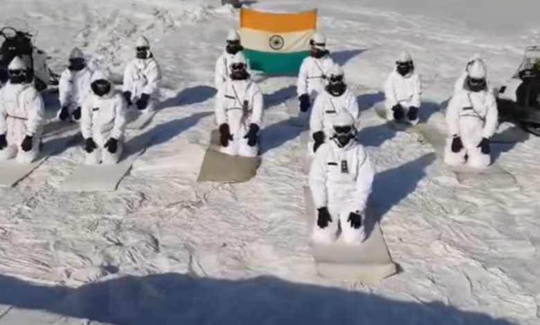 Indian Armed Forces Mark International Yoga Day Across All Theatres