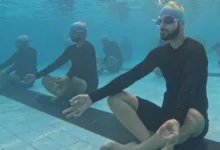 Indian Navy Conducts Underwater Yoga on International Yoga Day 2026