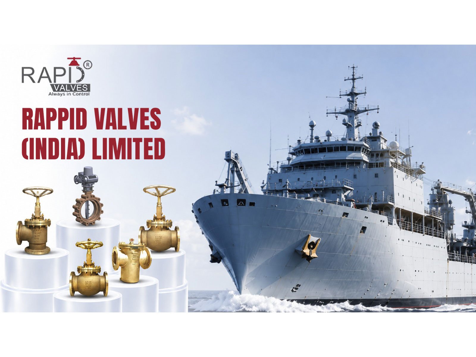 Rappid Valves bags ₹18.05 Cr BHEL contract for Navy Fleet Support Ships