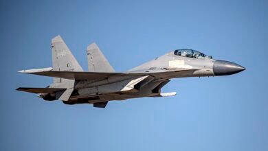 China's J-16 Fighter Tests Heaviest Missile Loadout in 'Beast Mode' Configuration