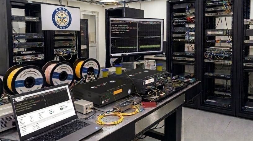 DRDO Validates Quantum Key Distribution in Field Trials for Secure Military Communications