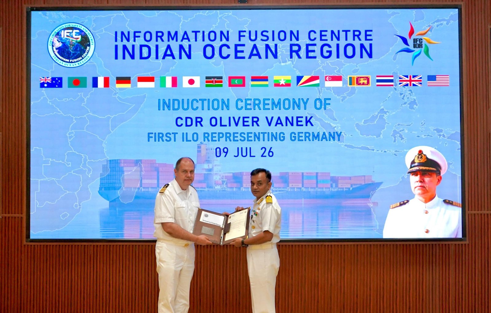 Germany, Indonesia Post First Liaison Officers at India's IFC-IOR Maritime Hub