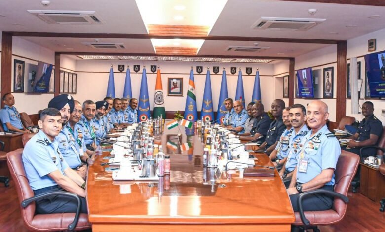 IAF Chief Meets Ivorian Air Force Commander for Defence Cooperation Talks