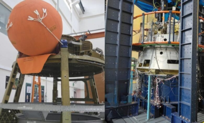 ISRO Completes Three Critical Gaganyaan Crew Module System Tests