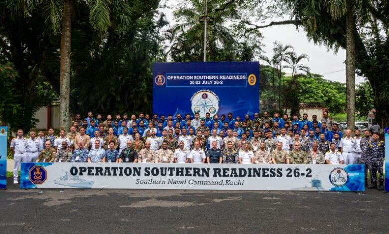 India Launches First-Ever Operation Southern Readiness in Kochi with 26-Nation Participation