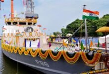Indian Navy Launches INS Machilipatnam, Seventh Mahe-Class ASW Corvette