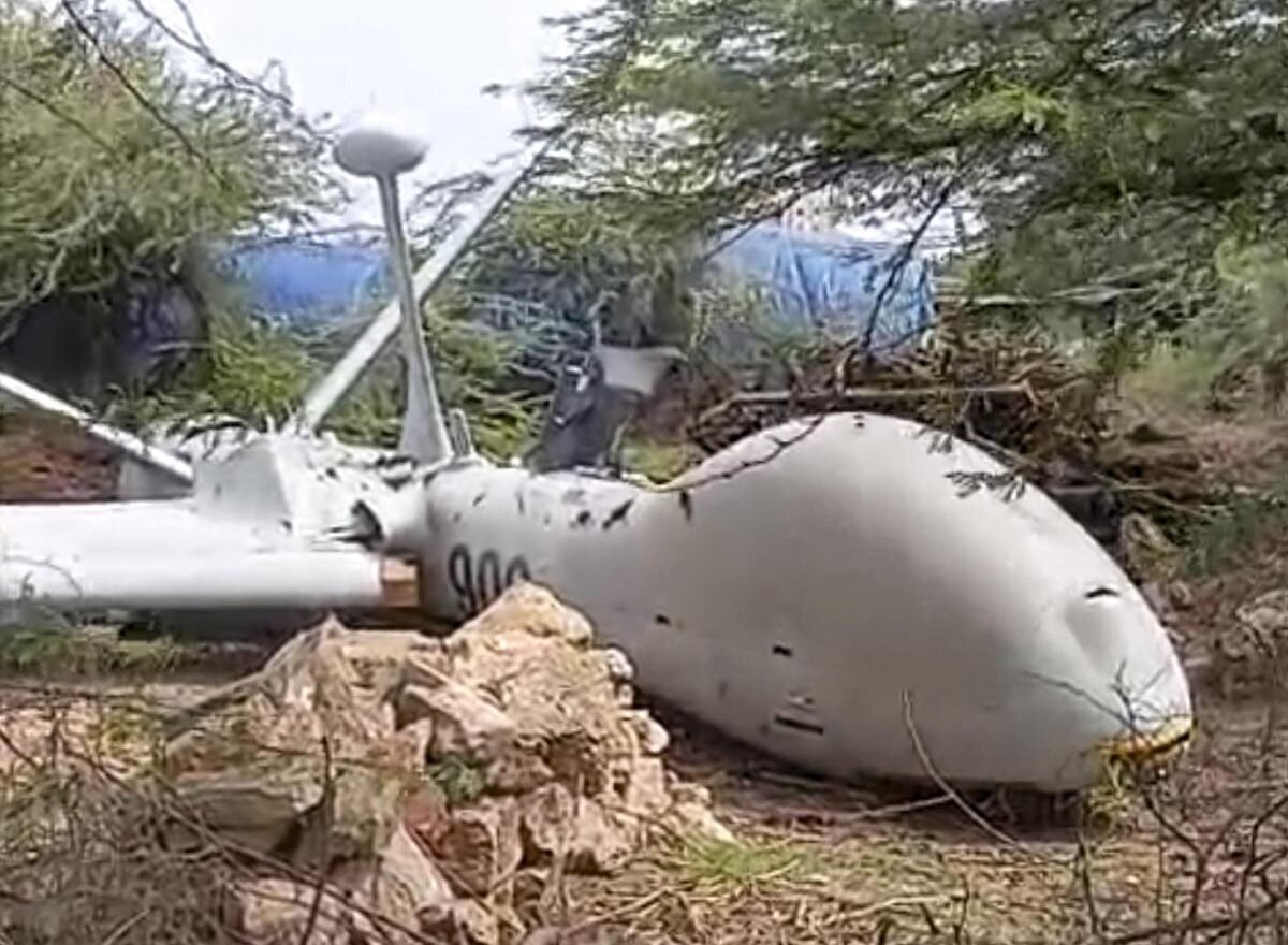 Indian Navy's Drishti-10 UAV Crashes; Second Loss in 18 Months