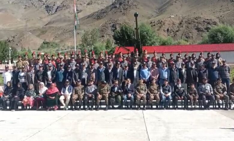 Indian Army Artillery Regiment Flags Off Motorcycle Expedition from Drass to Honour Operation Vijay Heroes