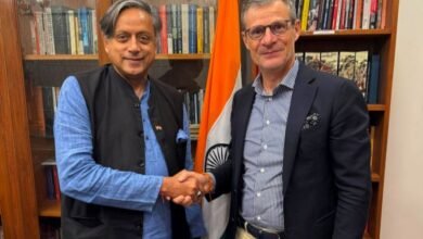 Shashi Tharoor, EU Envoy Discuss Stronger India-Europe Partnership and Kerala Maritime Cooperation