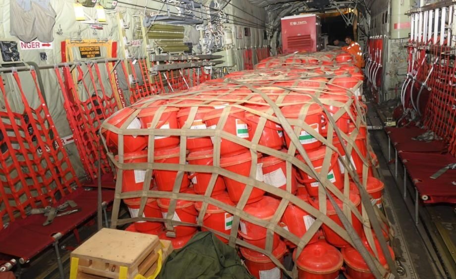 India Airlifts 10 Tonnes of Emergency Aid to Flood-Ravaged Nepal