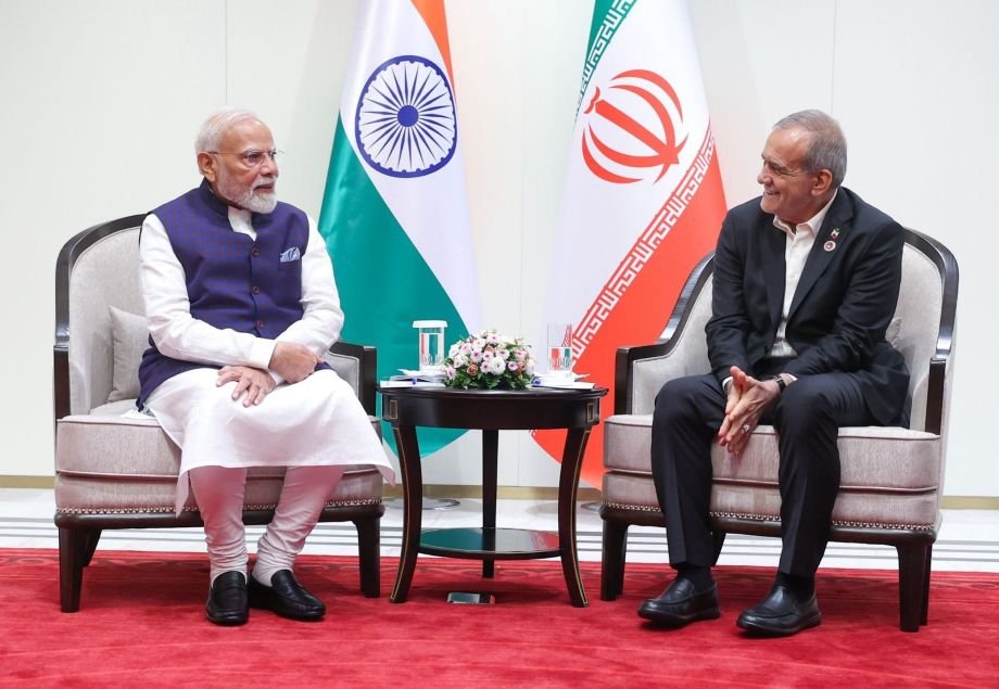 PM Modi Holds Talks with Iran President Pezeshkian at SCO Summit in Bishkek