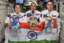Russian Cosmonauts Hold Indian Tricolour Aboard ISS, Send Independence Day Greetings