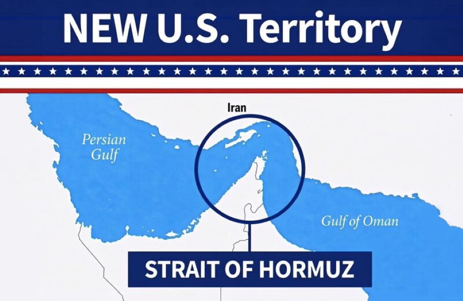 Trump Labels Strait of Hormuz as ‘New U.S. Territory’ as Iran Tightens Control Over Shipping