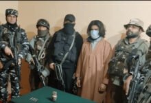 Eight Overground Workers of Terrorists Arrested in Kashmir Counter-Terror Operations