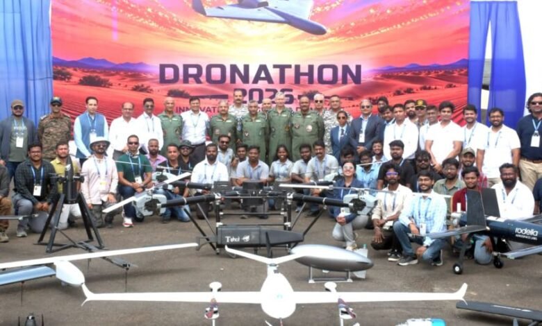 IAF Tests Indigenous Vayu UTtaM Drone Traffic Management Capability at Pokhran