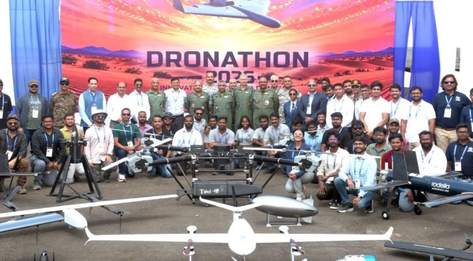 IAF Tests Indigenous Vayu UTtaM Drone Traffic Management Capability at Pokhran