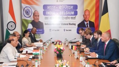 India and Belgium Sign Defence Pacts as Rajnath Singh Pushes for Deeper Military Cooperation